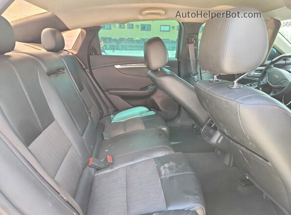 2G1105SA7H9164850 2017 CHEVROLET IMPALA Silver Vista de los asientos traseros