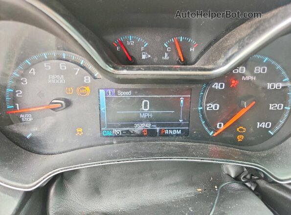 2G1105SA7H9164850 2017 CHEVROLET IMPALA Silver Vista del cuadro de instrumentos