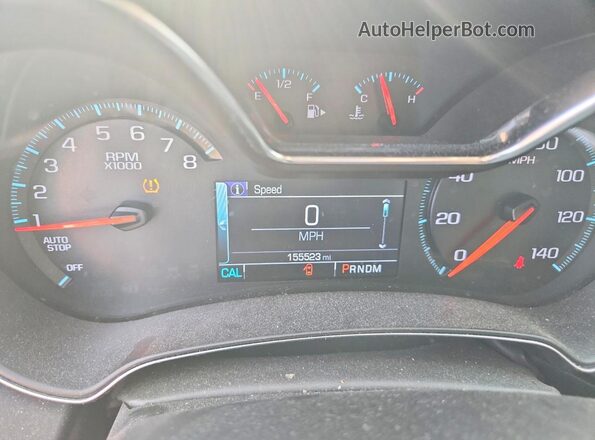 2G1105SA7H9166582 2017 CHEVROLET IMPALA Black Instrument cluster view