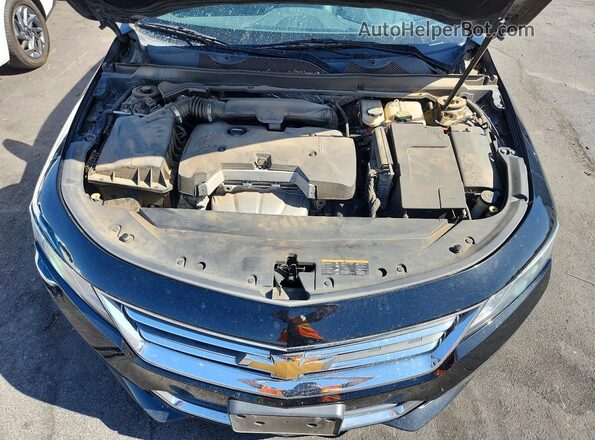 2G1105SA8H9170625 2017 CHEVROLET IMPALA Черный Вид задней части салона