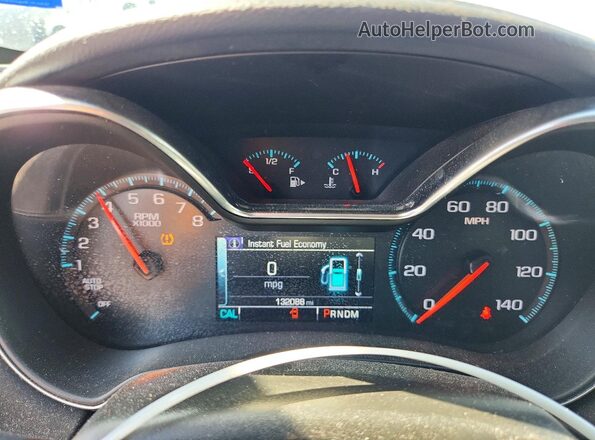 2G1105SA8H9170625 2017 CHEVROLET IMPALA Черный Вид щитка приборов