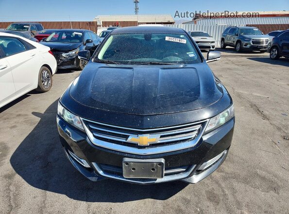 2G1105SA8H9170625 2017 CHEVROLET IMPALA Черный Вид спереди