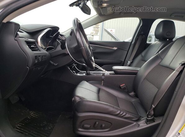 2G1105SA9G9192180 2016 CHEVROLET IMPALA Серебряный Вид салона спереди