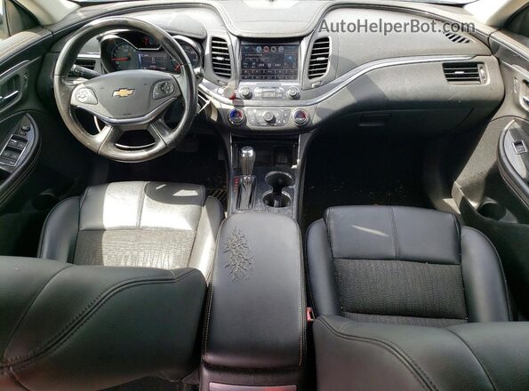 2G1105SA9G9192180 2016 CHEVROLET IMPALA Серебряный Вид панели приборов
