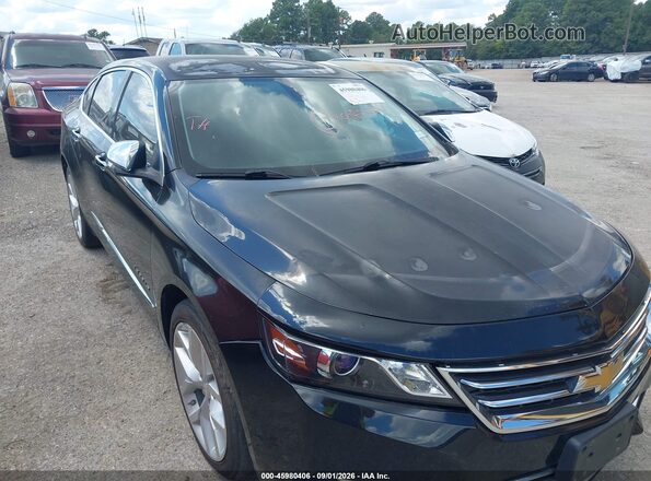 2G1125S35J9131816 2018 CHEVROLET IMPALA Black Vista frontal