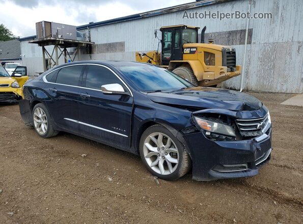 2G1145S31G9154044 2016 CHEVROLET IMPALA Blue Передня права чверть