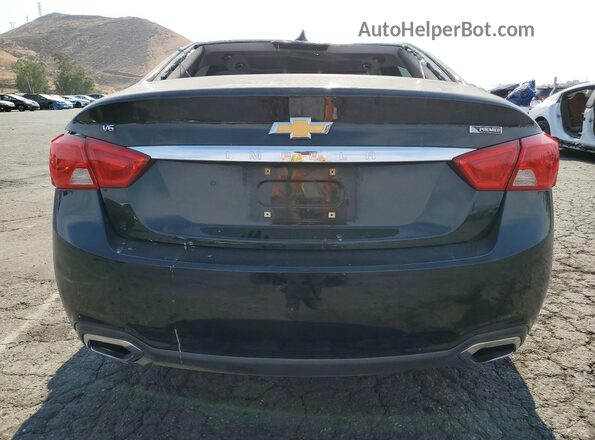 2G1145S35H9140519 2017 CHEVROLET IMPALA Black Widok z tyłu