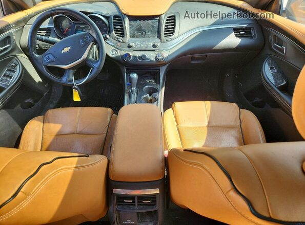 2G1145S36G9199741 2016 CHEVROLET IMPALA Черный Вид панели приборов