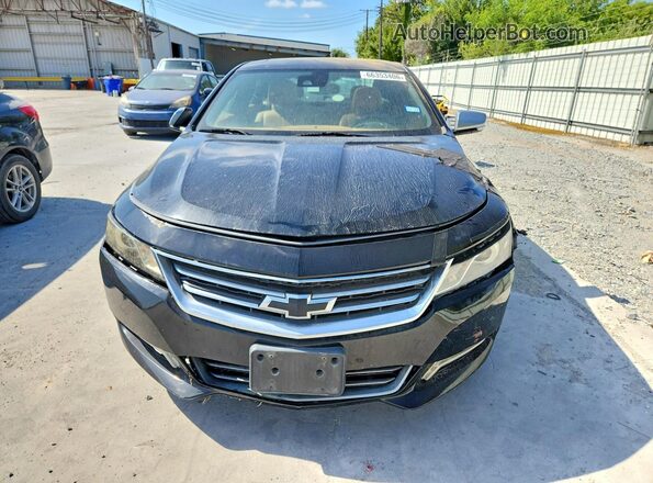 2G1145S36G9199741 2016 CHEVROLET IMPALA Черный Вид спереди