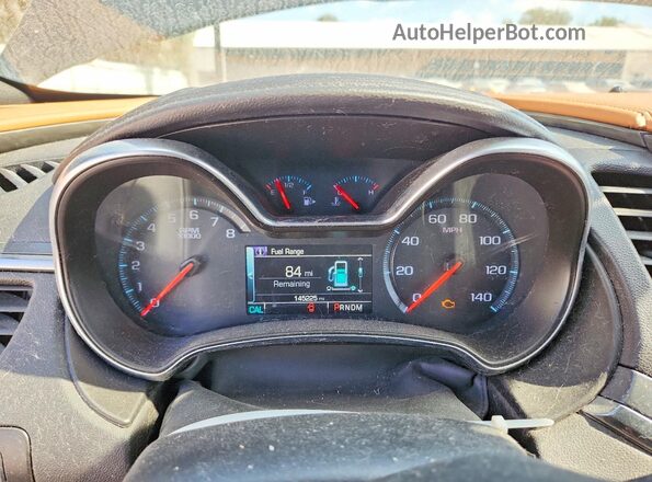 2G1145S36G9199741 2016 CHEVROLET IMPALA Черный Вид щитка приборов
