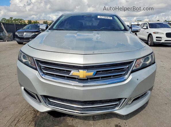 2G1145S36H9162500 2017 CHEVROLET IMPALA Silver წინა ხედი