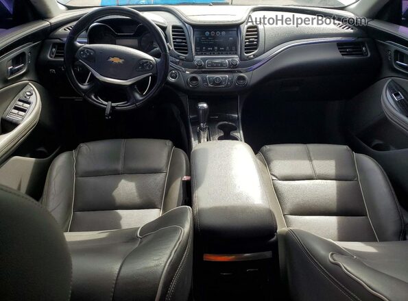 2G1145S36H9162500 2017 CHEVROLET IMPALA Silver წინა პანელის ხედი