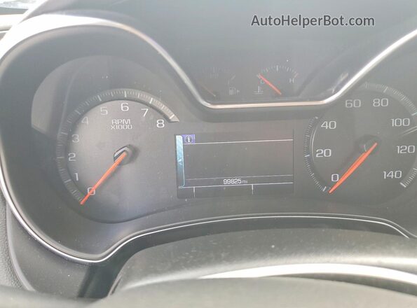 2G1145S36H9162500 2017 CHEVROLET IMPALA Silver ხელსაწყოთა პანელის ხედი