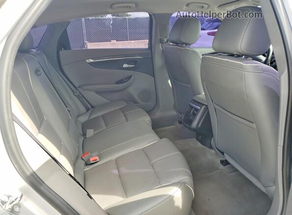 2G1145S36H9162500 2017 CHEVROLET IMPALA Silver უკანა სავარძლების ხედი