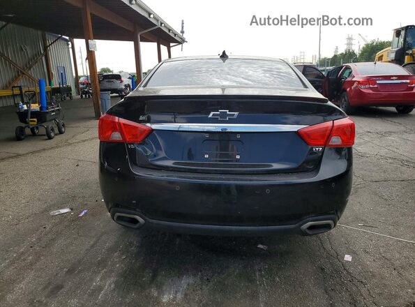 2G1145S37G9150340 2016 CHEVROLET IMPALA Черный Вид сзади