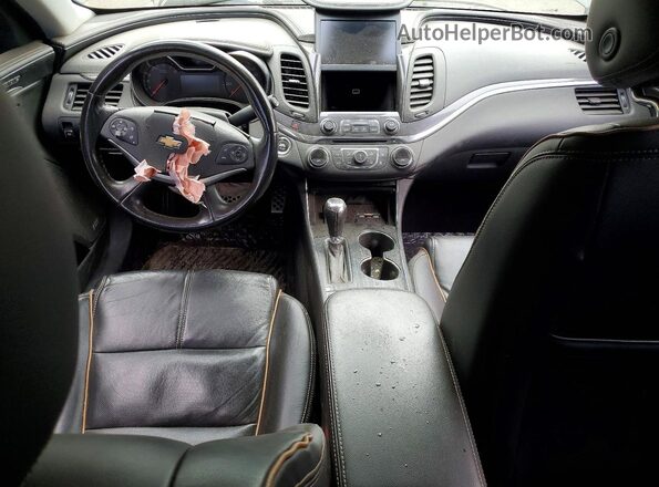 2G1145S37G9150340 2016 CHEVROLET IMPALA Черный Вид панели приборов