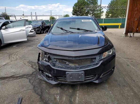 2G1145S37G9150340 2016 CHEVROLET IMPALA Черный Вид спереди