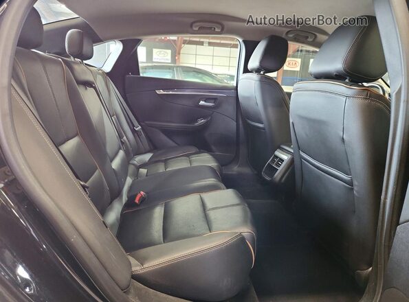2G1145S37H9190774 2017 CHEVROLET IMPALA Черный Вид задних сидений