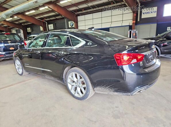 2G1145S37H9190774 2017 CHEVROLET IMPALA Черный Задняя левая четверть