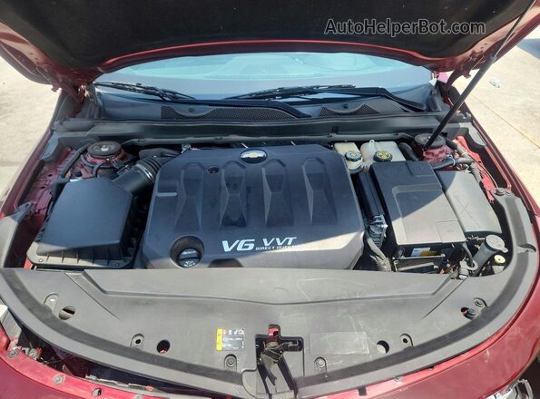 2G1145S39G9146838 2016 CHEVROLET IMPALA Burgundy Вид задньої частини салону