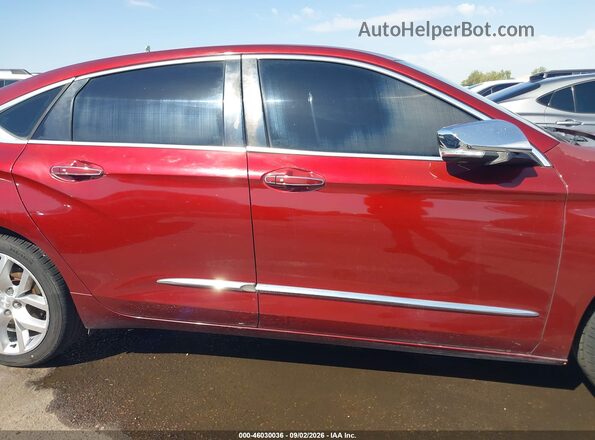 2G1145S39G9157936 2016 CHEVROLET IMPALA Maroon Սալոնի հետևի տեսք