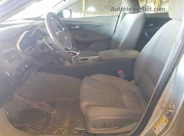 2G11Z5S34H9110056 2017 CHEVROLET IMPALA Silver Vista interior delantera