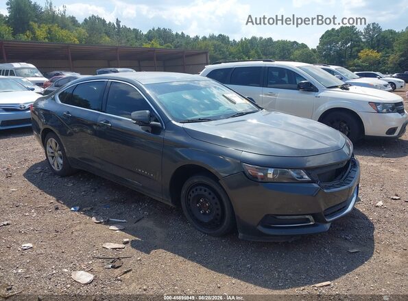 2G11Z5S36K9109823 2019 CHEVROLET IMPALA Gray Rear interior view