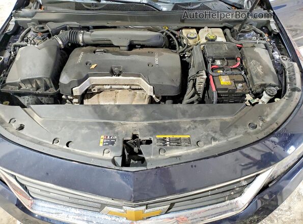 2G11Z5SA9G9147276 2016 CHEVROLET IMPALA Blue Вид задньої частини салону
