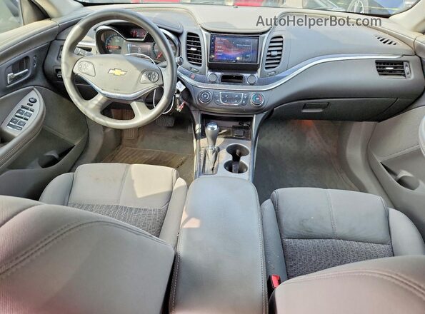 2G11Z5SA9G9147276 2016 CHEVROLET IMPALA Blue Вид панелі приладів
