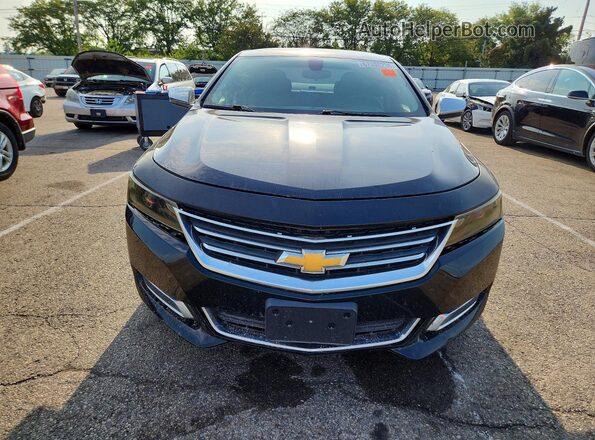 2G11Z5SA9J9106038 2018 CHEVROLET IMPALA Черный Вид спереди