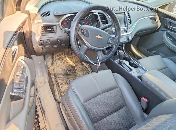 2G11Z5SA9J9106038 2018 CHEVROLET IMPALA Черный Вид панели приборов