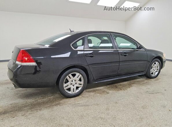 2G1WB5E37G1104495 2016 CHEVROLET IMPALA Черный Задняя правая четверть