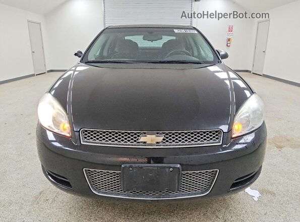 2G1WB5E37G1104495 2016 CHEVROLET IMPALA Черный Вид спереди