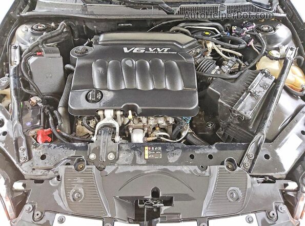 2G1WB5E37G1104495 2016 CHEVROLET IMPALA Черный Вид задней части салона