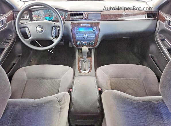 2G1WB5E37G1104495 2016 CHEVROLET IMPALA Черный Вид панели приборов