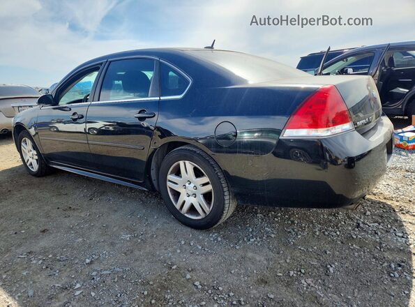 2G1WB5E38G1179481 2016 CHEVROLET IMPALA Черный Задняя левая четверть