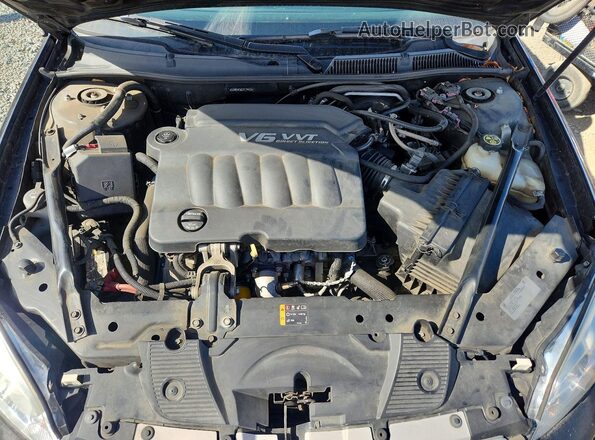 2G1WB5E38G1179481 2016 CHEVROLET IMPALA Черный Вид задней части салона