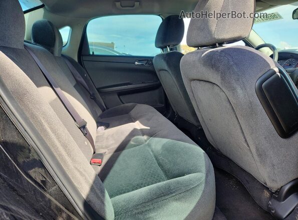 2G1WB5E38G1179481 2016 CHEVROLET IMPALA Черный Вид задних сидений