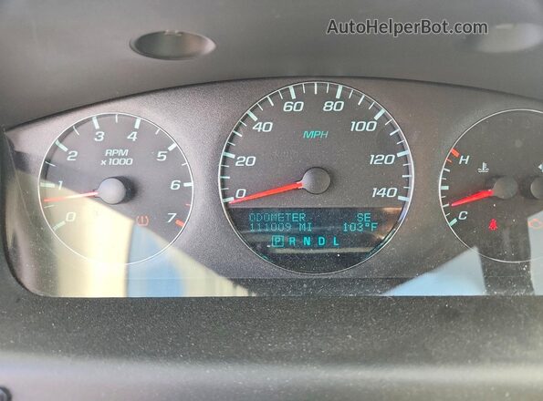 2G1WB5E38G1179481 2016 CHEVROLET IMPALA Черный Вид щитка приборов