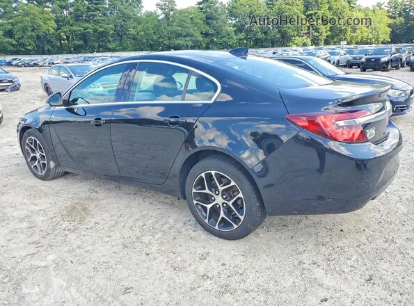 2G4G35EX4G9198098 2016 BUICK REGAL Black Tył lewy