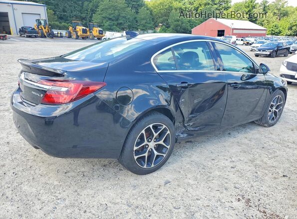 2G4G35EX4G9198098 2016 BUICK REGAL Black Tył prawy