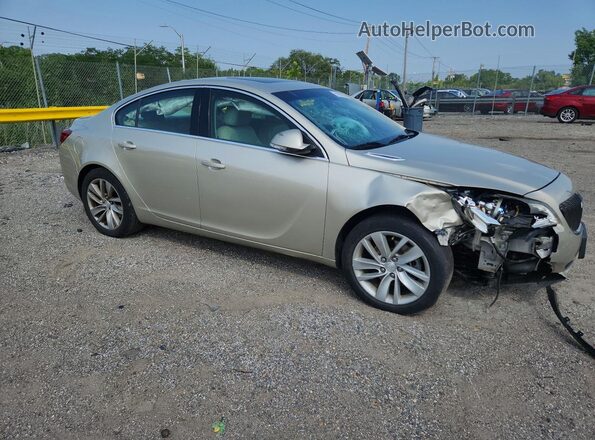 2G4GK5EX1G9182654 2016 BUICK REGAL Beige წინა მარჯვენა