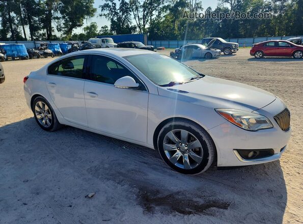 2G4GK5EX6G9166644 2016 BUICK REGAL White Front right