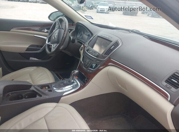 2G4GS5GX1G9127733 2016 BUICK REGAL Бежевый Вид салона спереди
