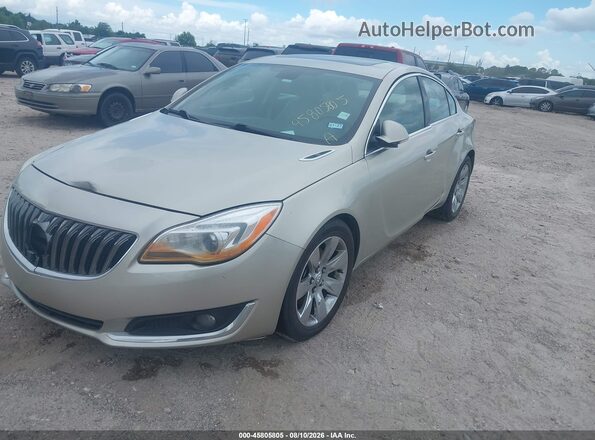 2G4GS5GX1G9127733 2016 BUICK REGAL Бежевый Передняя левая четверть