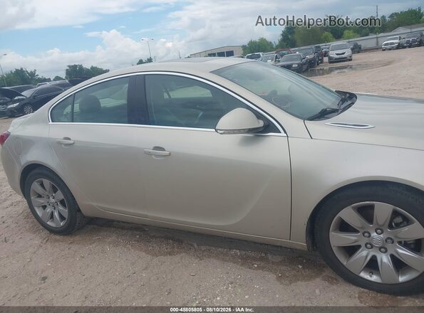 2G4GS5GX1G9127733 2016 BUICK REGAL Бежевый Вид задней части салона