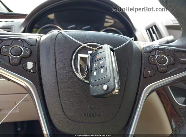 2G4GS5GX1G9127733 2016 BUICK REGAL Бежевый Вид панели приборов