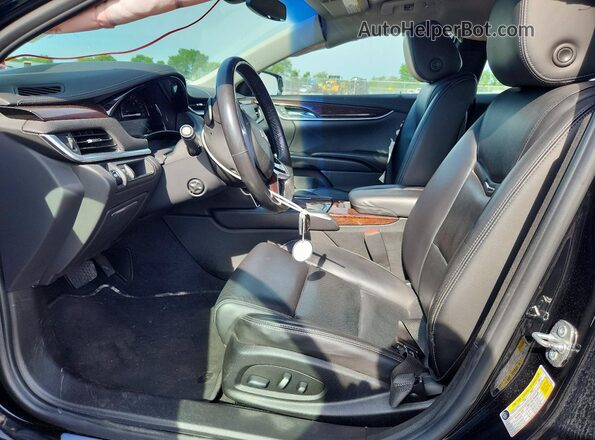 2G61M5S33H9111076 2017 CADILLAC XTS Black წინა სალონის ხედი