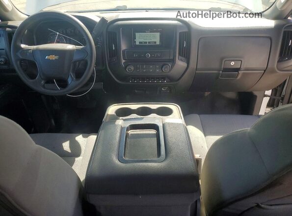 2GC2CREG3K1222761 2019 CHEVROLET SILVERADO Белый Вид панели приборов
