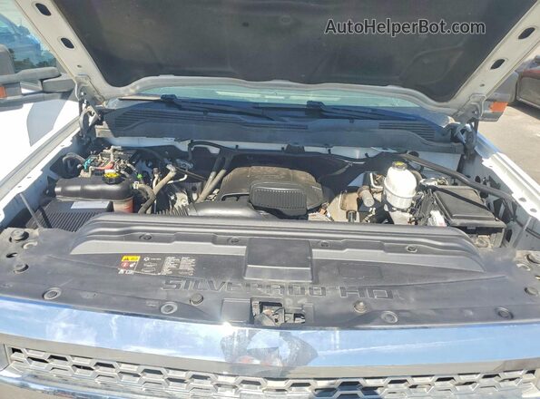 2GC2CREG3K1222761 2019 CHEVROLET SILVERADO Белый Вид задней части салона
